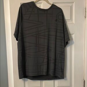 2 Men’s XXL Under Armour Gray & Blue Short Sleeve Tee